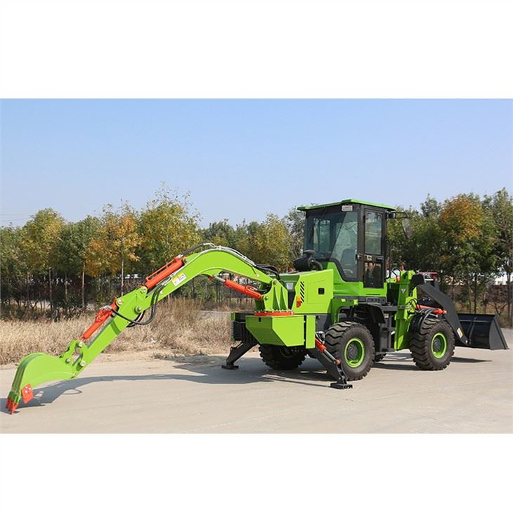 wheeled backhoe loader3